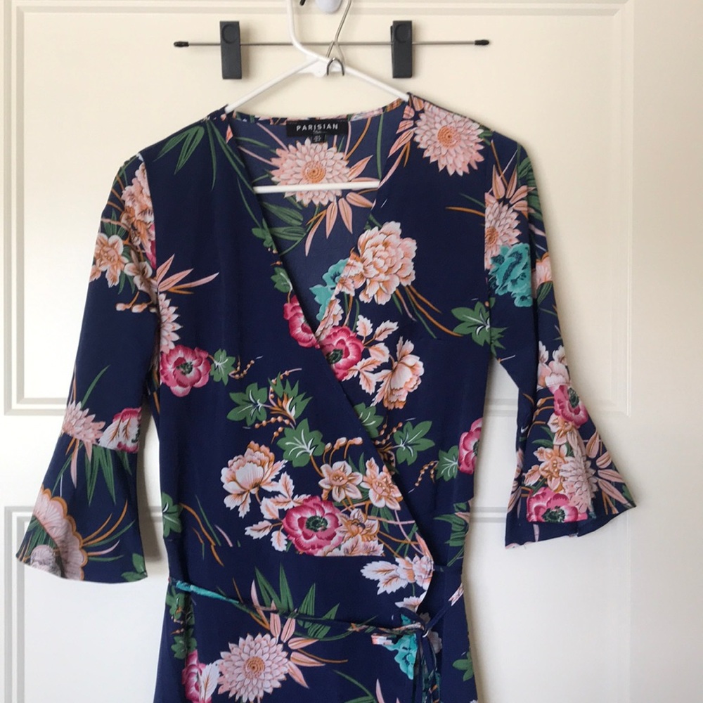 Parisian Maxi Wrap Dress